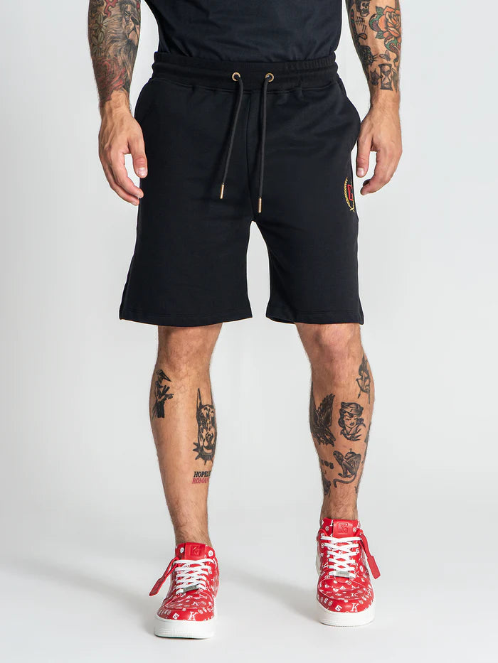 Pantalones Cortos Negros Retro