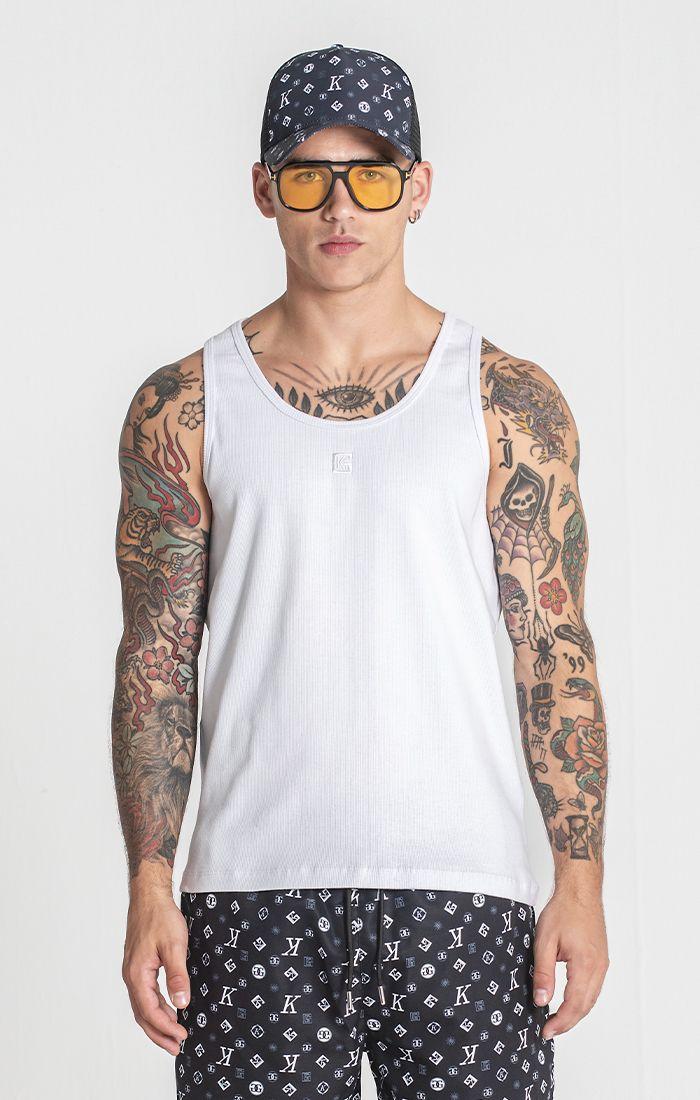 Camiseta de Tirantes Blanca Baller