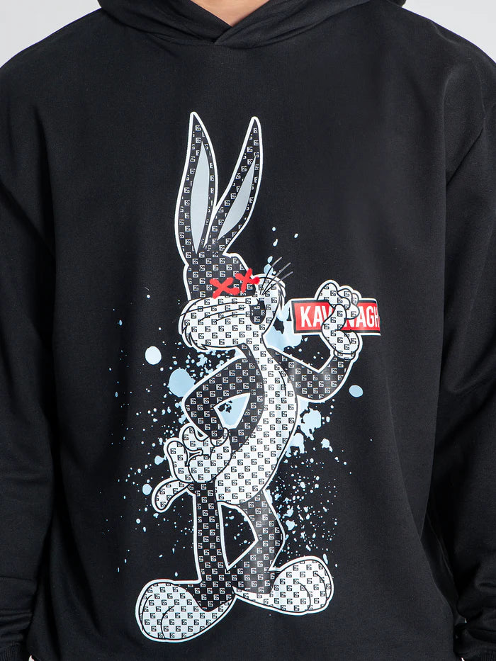 Black Bunny Hoodie