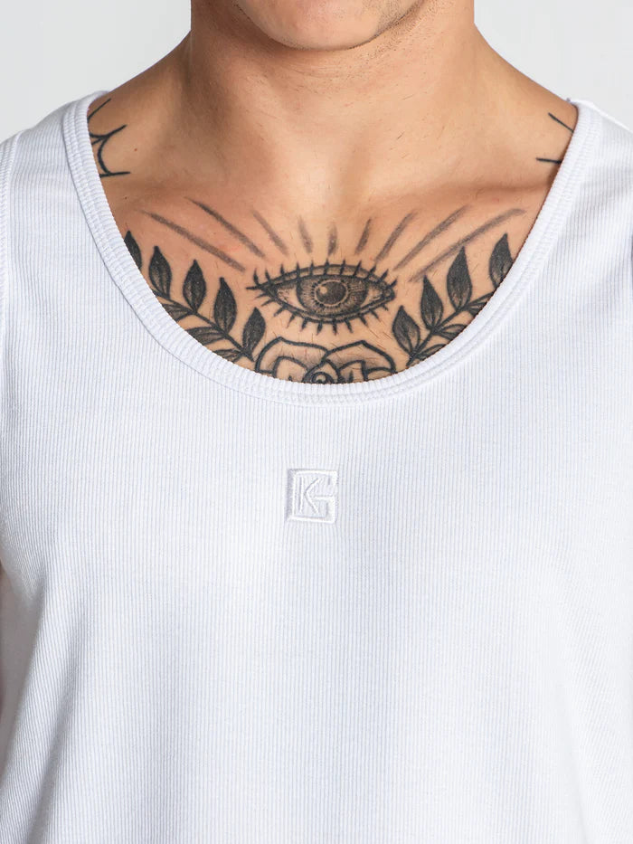 Camiseta de Tirantes Blanca Baller