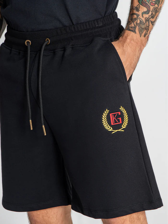 Pantalones Cortos Negros Retro