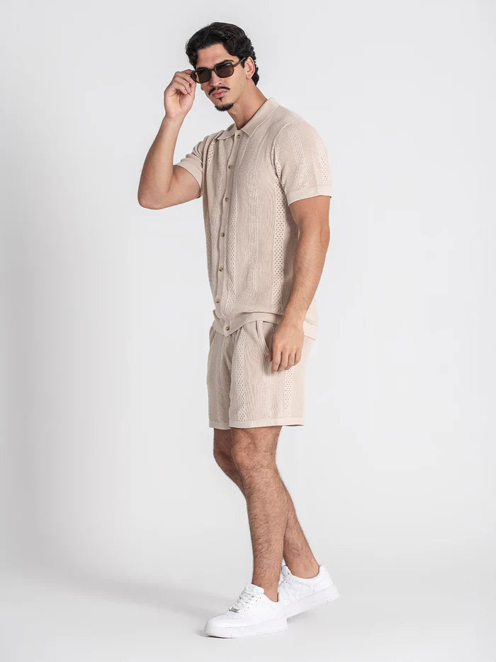 Conjunto de Punto Beige Breathe