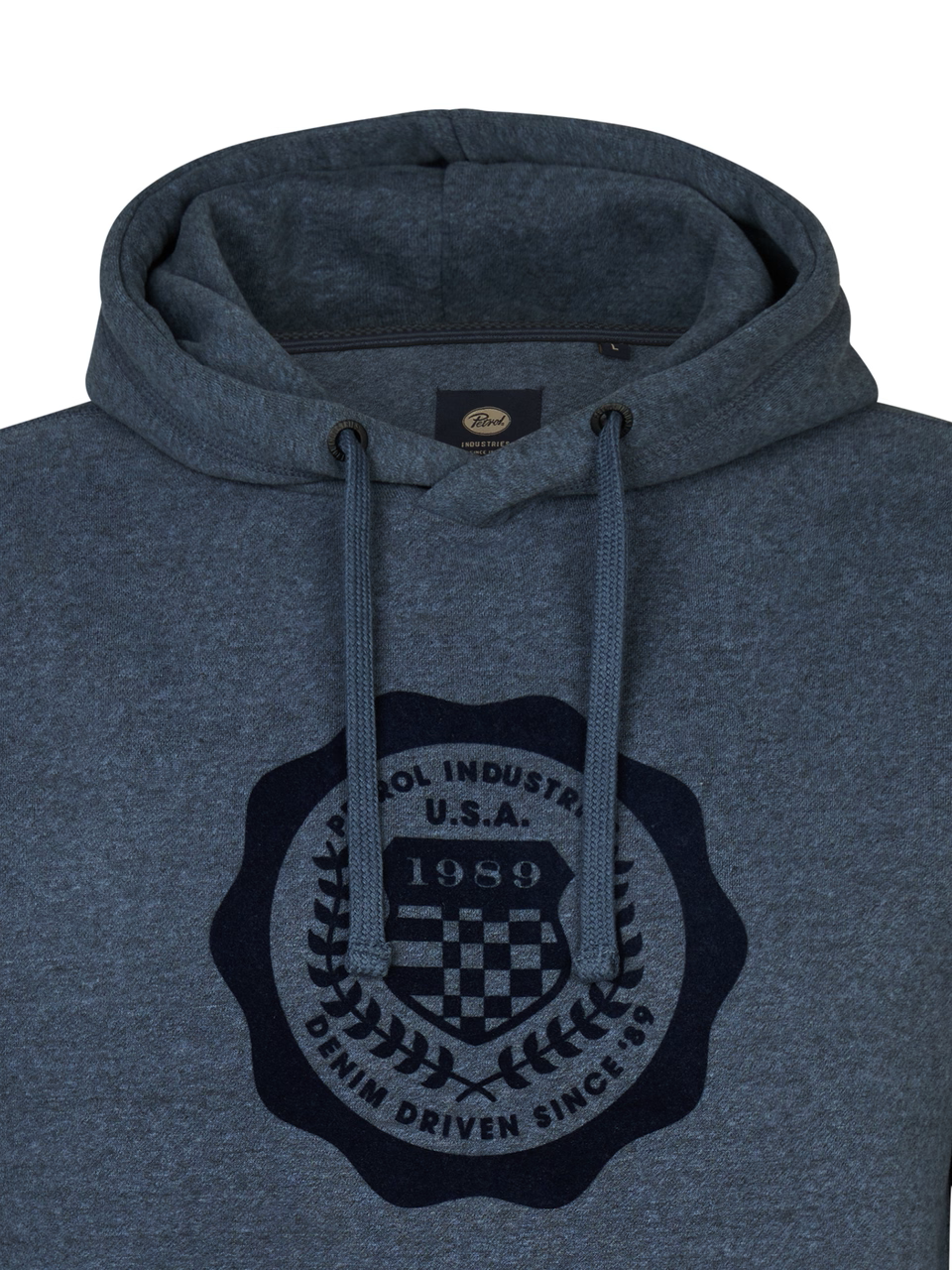 Men Sweater Hooded Azul