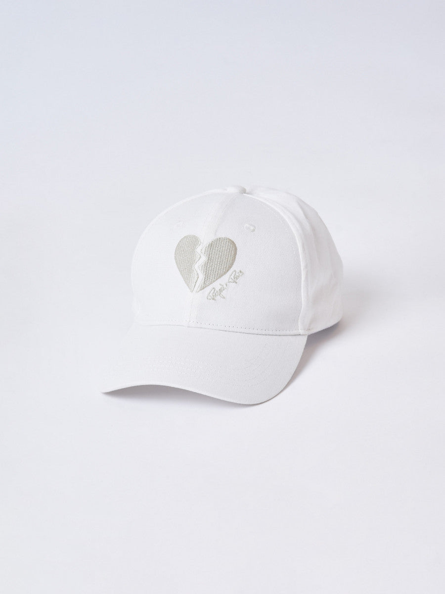 Gorra ajustable unisex Broken Heart Beige