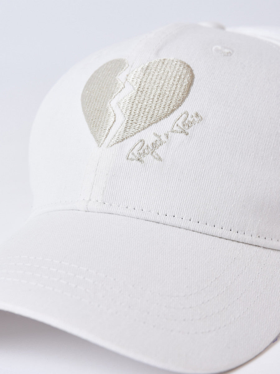 Gorra ajustable unisex Broken Heart Beige