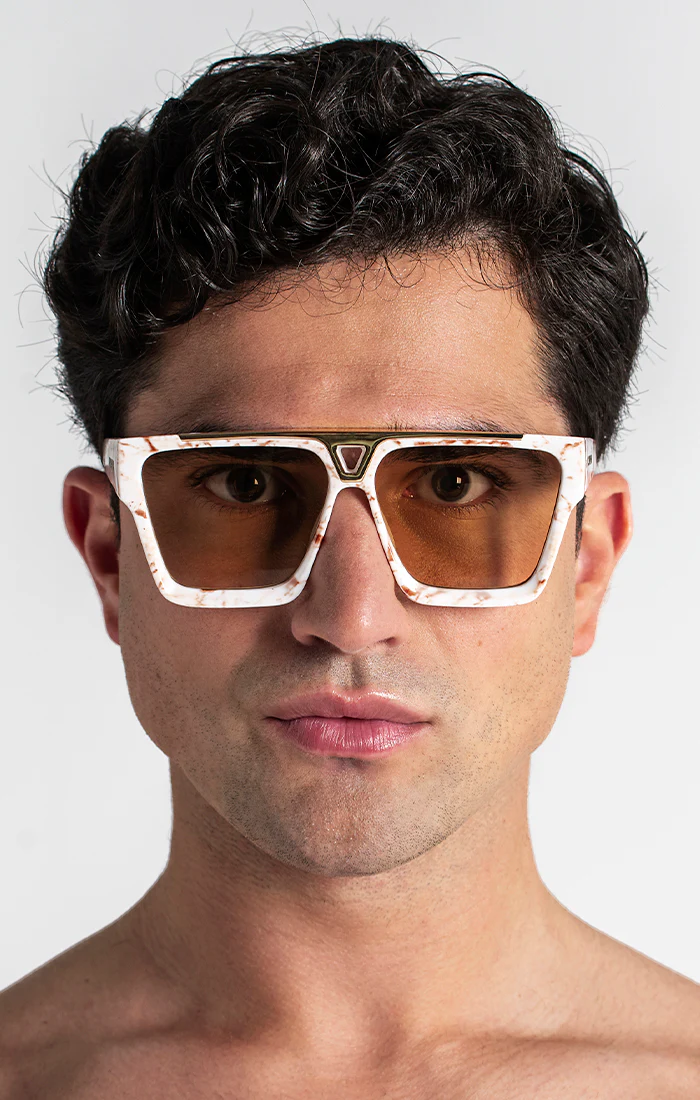 Gafas de Sol Rise Rojo Mármol