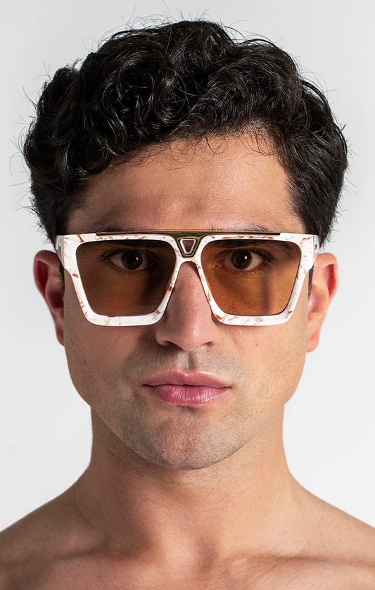 Gafas de Sol Rise Rojo Mármol