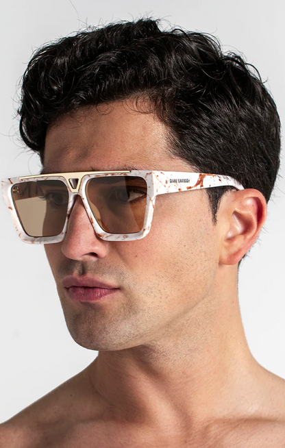 Gafas de Sol Rise Rojo Mármol