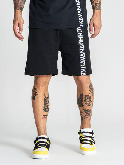 Pantalones Cortos con Cinta Negros Futura