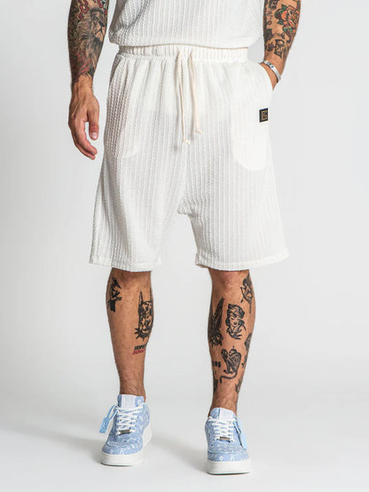 Pantalones Cortos Holgados Waffle