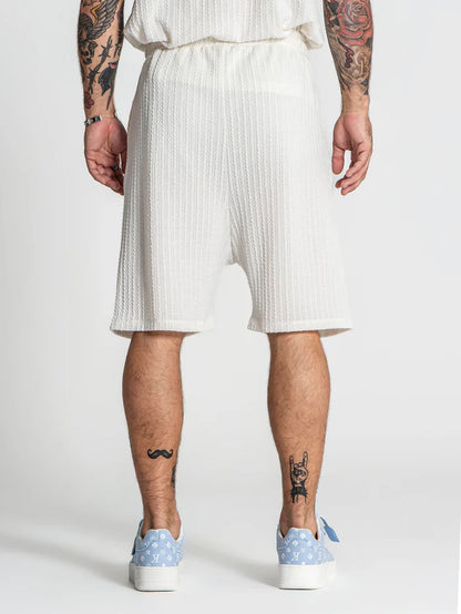 Pantalones Cortos Holgados Waffle