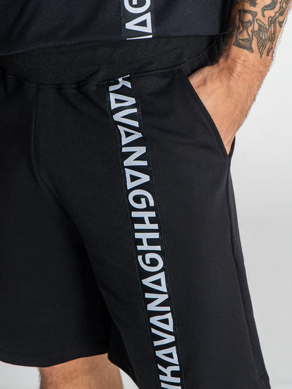 Pantalones Cortos con Cinta Negros Futura