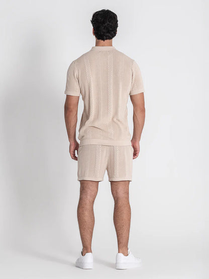 Conjunto de Punto Beige Breathe
