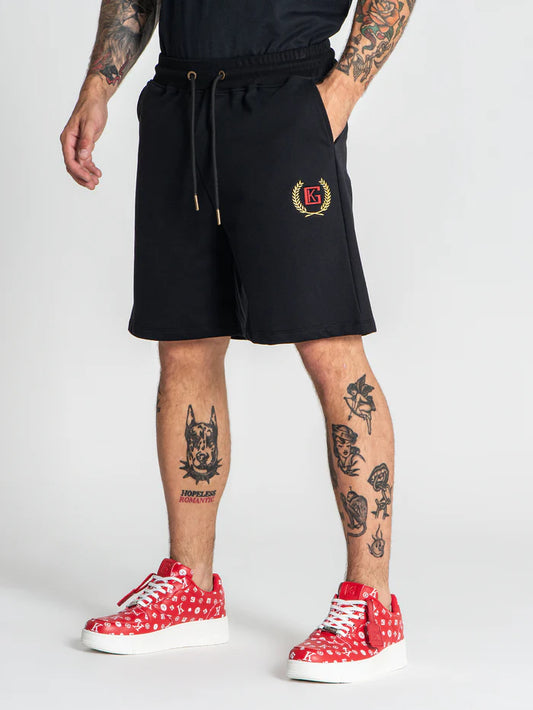 Pantalones Cortos Negros Retro