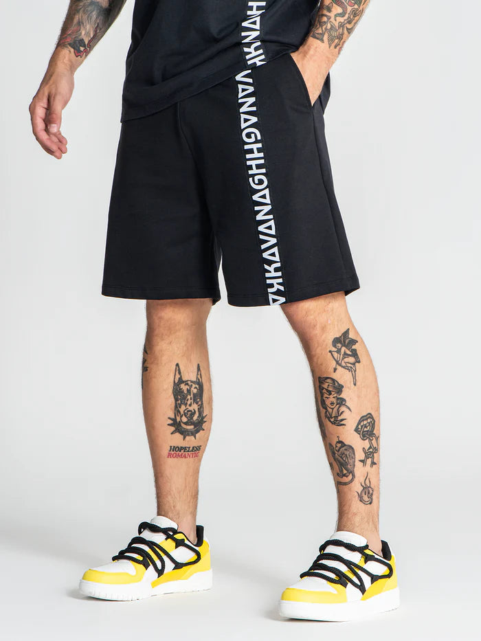 Pantalones Cortos con Cinta Negros Futura