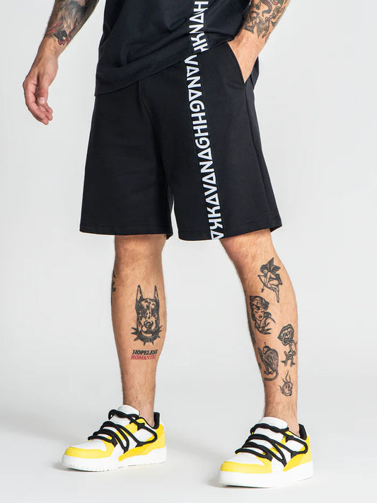 Pantalones Cortos con Cinta Negros Futura