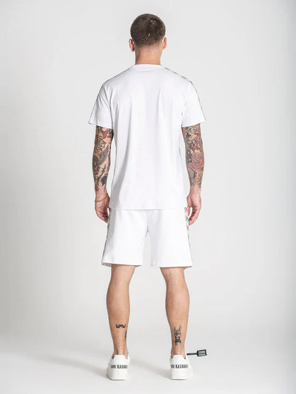 Pantalones Cortos Blancos Retro