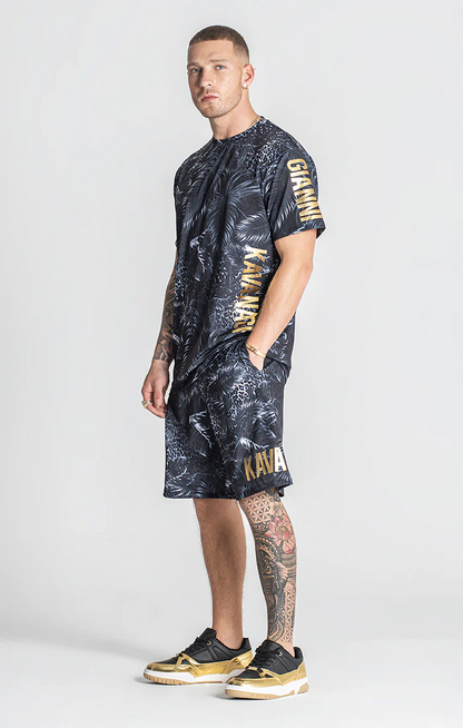 Camiseta Negra Resort