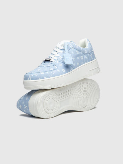 Zapatillas Azul Claro Mania