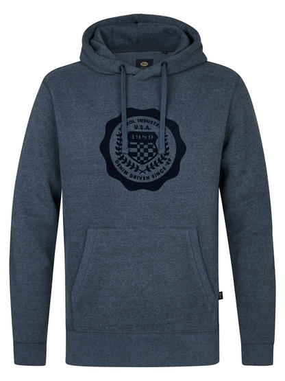 Men Sweater Hooded Azul