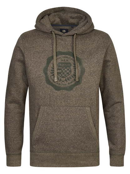 Men Sweater Hooded Verde