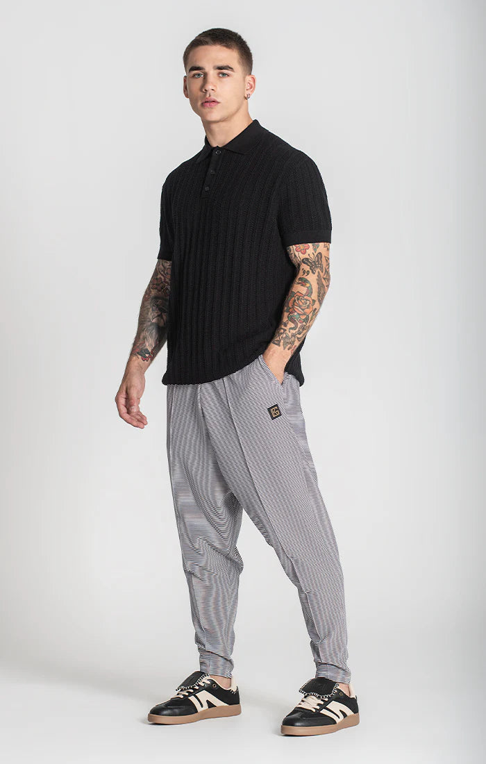 Polo de Punto Negro GK