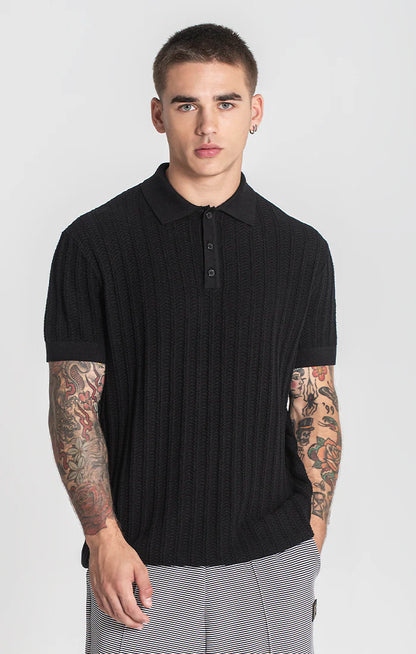 Polo de Punto Negro GK