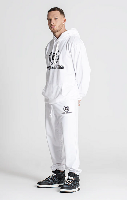 Sudadera con Capucha Oversized Blanca Unity