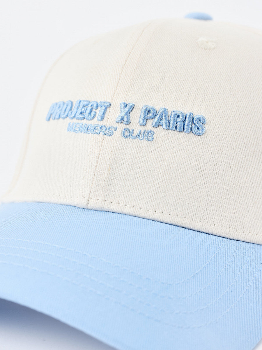 Gorra club de socios bicolor