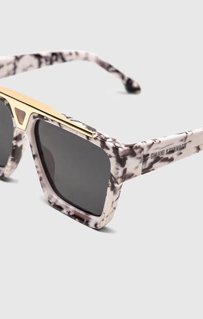 Gafas de Sol Rise Mármol Blanco
